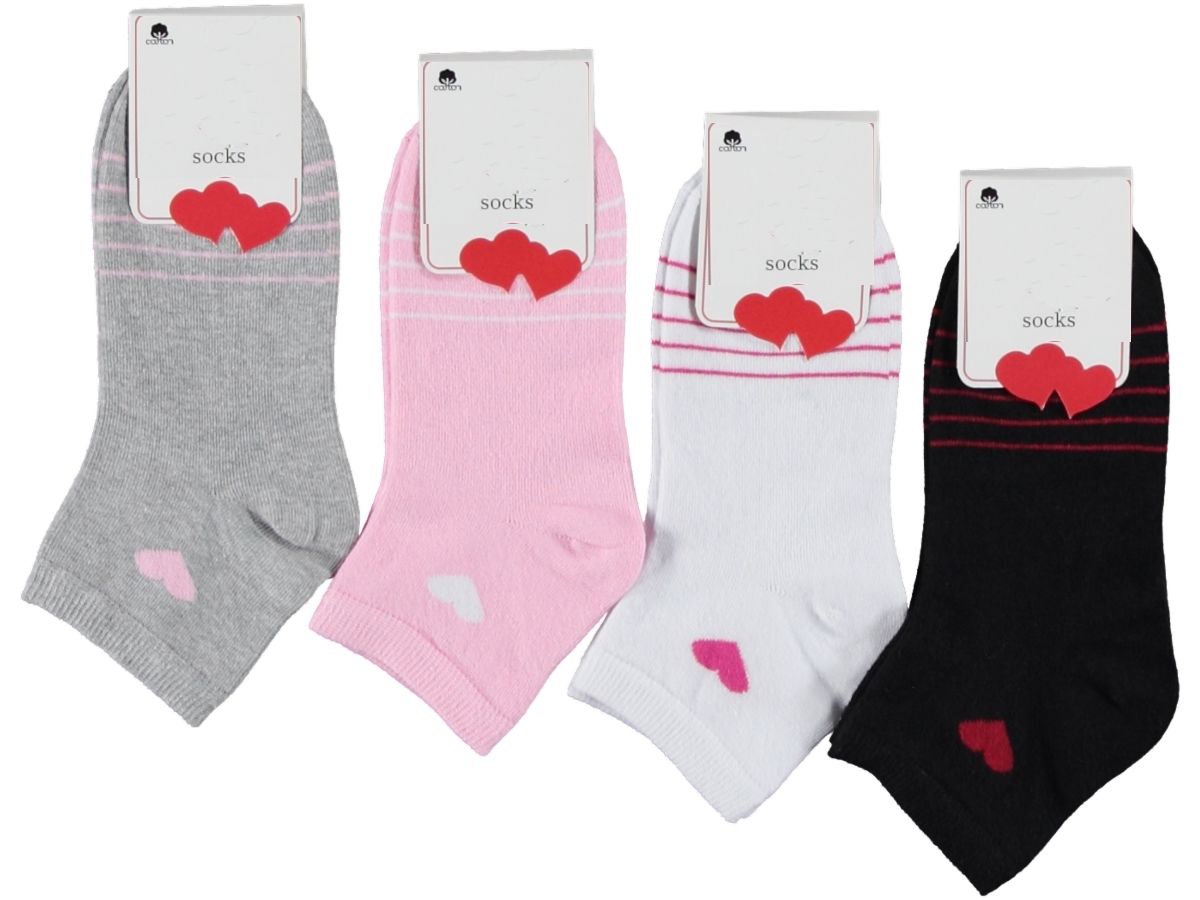 Penye Dikişsiz Uzun Konç Kadın Çorap 12'li