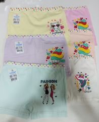 Dondeza Kız Çocuk Pamuklu Atlet Boxer Takım 6'lı