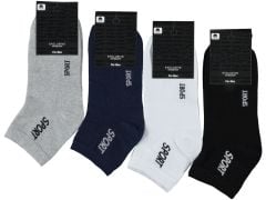 Penye Dikişsiz Uzun Konç Erkek Çorap 12'li