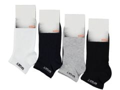 Dikişsiz Yıkamalı Kutulu Erkek Patik Çorap 12'li