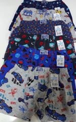 Dondeza Erkek Çocuk Katlama Bel Boxer 6'lı Paket
