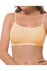 Dondeza 419 İp Askılı Pedli Kız Çocuk Bustiyer  6'lı