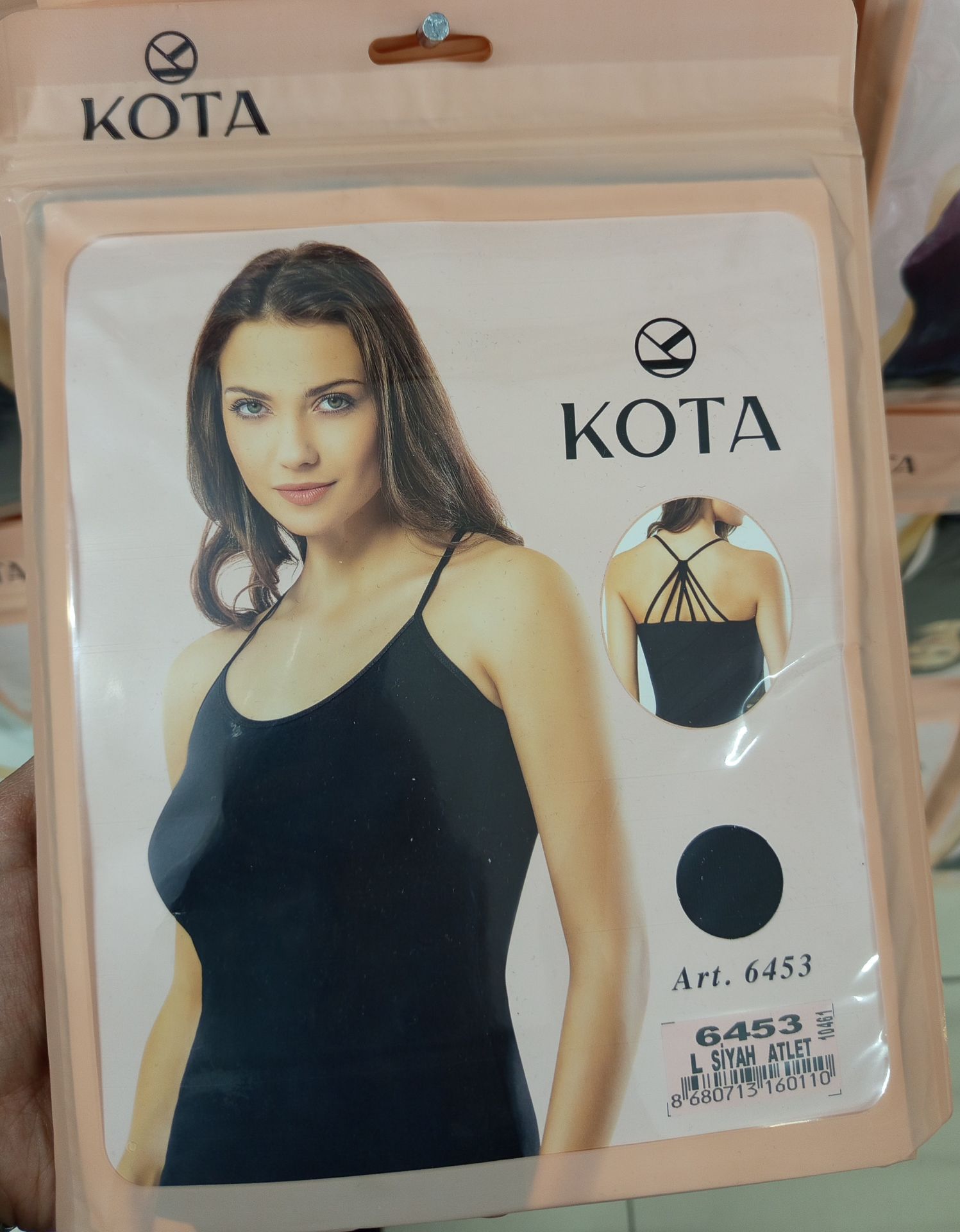 Kota Kadın Modelli Penye Atlet