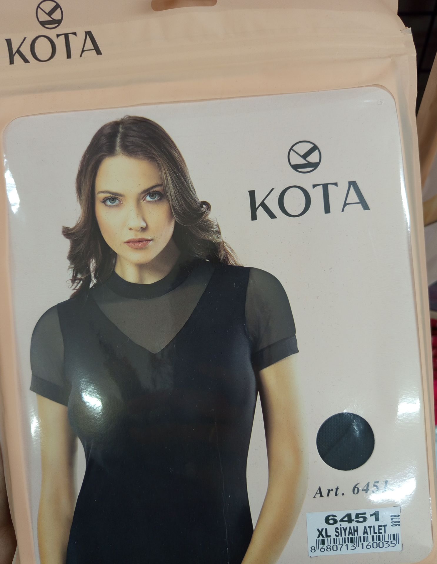 Kota Kadın Modelli Penye Atlet