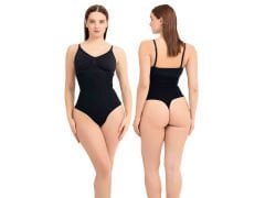 Kadın Lazer Kesim Yüksek Bel Tanga Korse