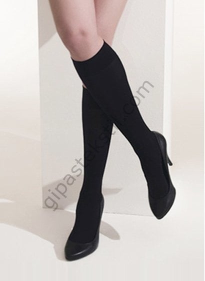 Özge Opak Bayan Pantolon Dizaltı