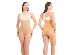 Kadın Lazer Kesim Yüksek Bel Slip Korse