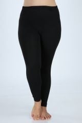 Hilal Yıldız Viskon Düz Paça Bayan Uzun Tayt