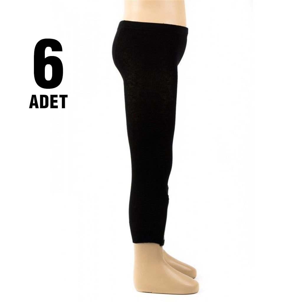 Hilal Yıldız Kışlık Kız Erkek Tayt Bebe Boy 3-4 Yaş 6'lı