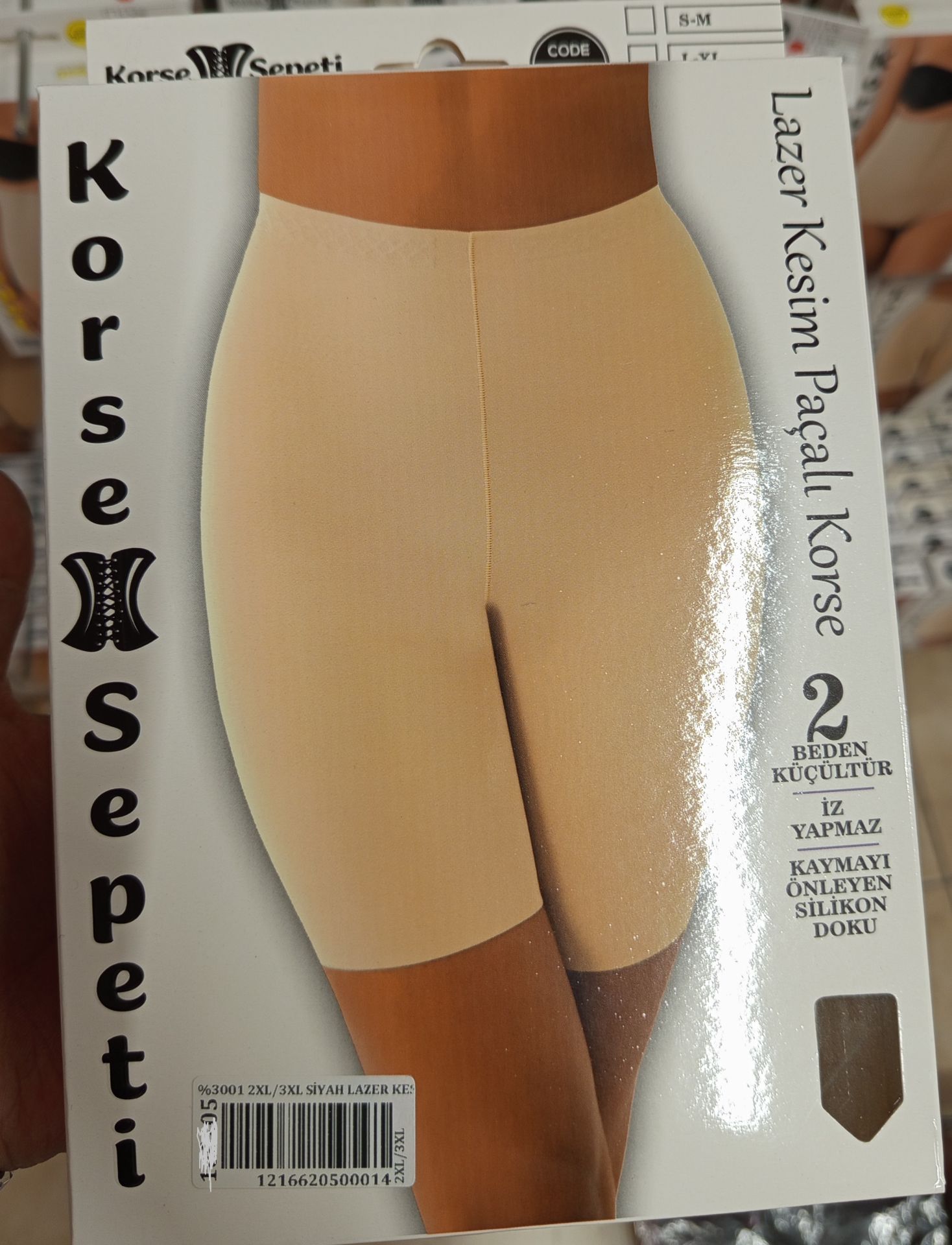 Kadın Lazer Kesim Yüksek Bel Paçalı Korse