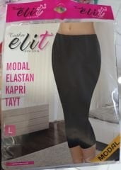Tutku Elit 2102 Modal Elestan Kadın Kapri Tayt